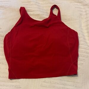 lululemon athletica Red Tank Top